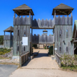 Entrée du chateau de l'ile aux enfants