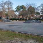 Skate Park d'Hourtin face au lac