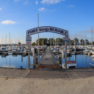 Le port de plaisance d'Hourtin