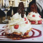 Dessert au restaurant le grillon à Hourtin