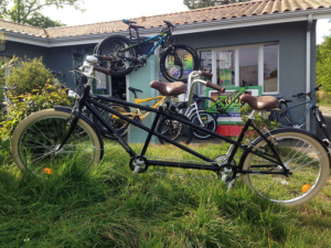 Location vélo tandem Hourtin